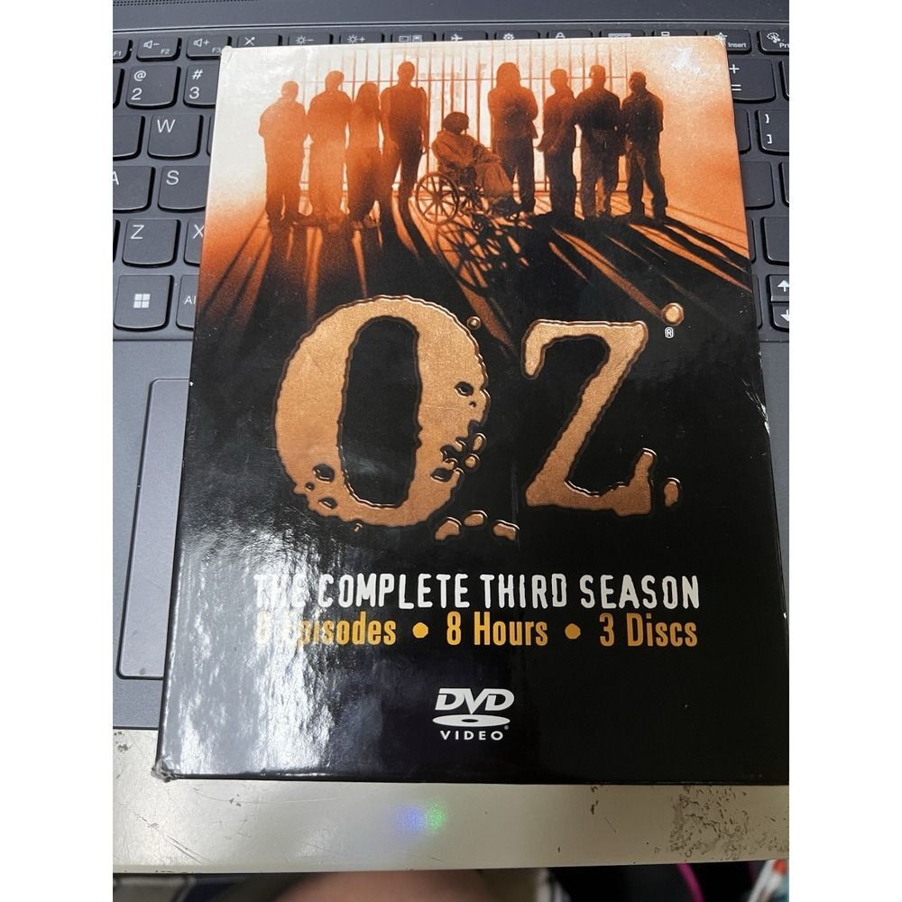 Oz The Complete Third Season DVD 3-Disc Box Set‎ HBO TV Series 8 Episodes